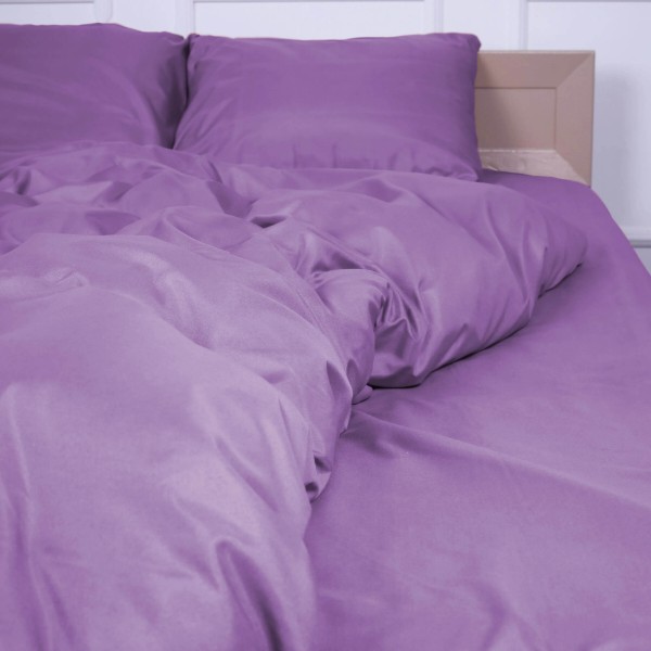 Фото - Комплект постельного белья MirSon №16-3310 Lavander Herb Mikrosatin Premium Однотонный 143х210 см (2200007232468)